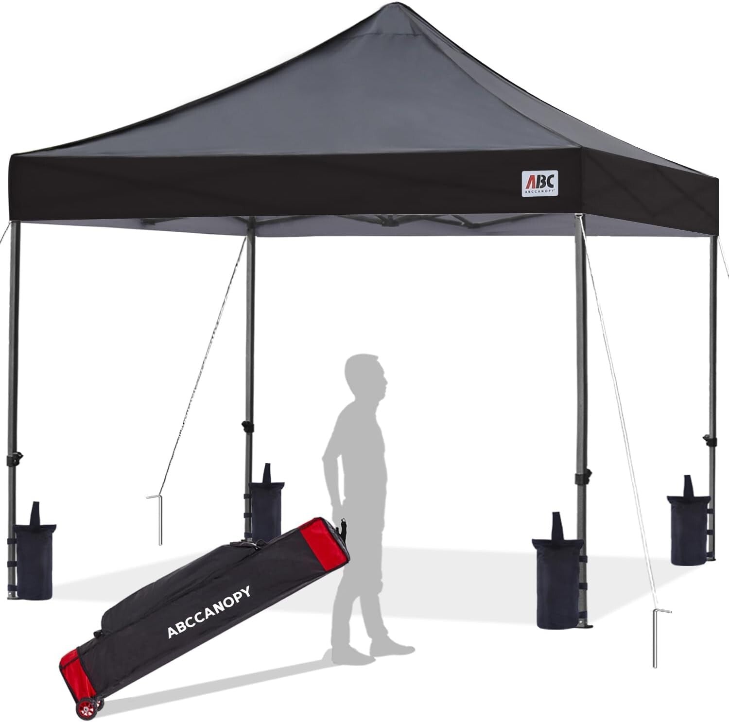 10x10 Outdoor Canopy Tent with UV Protection - Perfect for Events and Parties