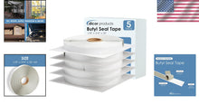 Load image into Gallery viewer, High-Tack Butyl Seal Tape - Ideal for RV and Trailer Sealing - 5 Rolls 30' Each