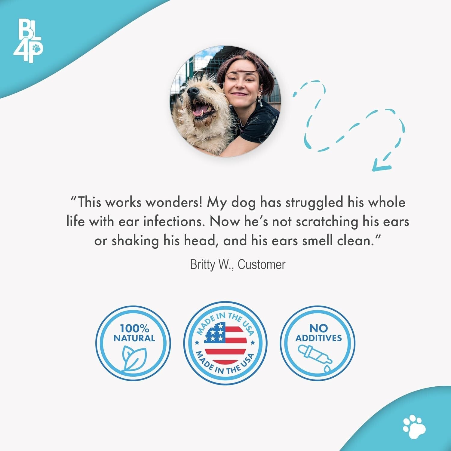 Comprehensive Ear Infection Cure for Pets - 100% Natural Ingredients, 400 Pills