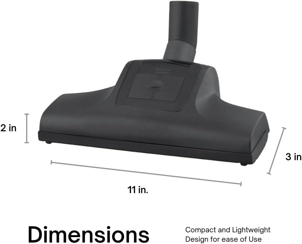 Energy-Efficient Turbo Brush Vacuum Attachment - Quiet, Versatile & Effective