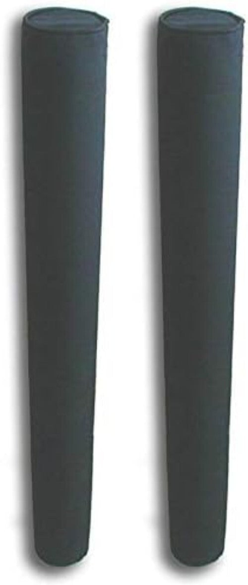 Heavy-Duty Black Boat Trailer Guide Pole Pads - 48-Inch UV Fade Proof Set of Two