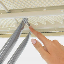 Load image into Gallery viewer, Ergonomic Ironing Board with Linen Rack - Perfect for Left &amp; Right-Handed Users