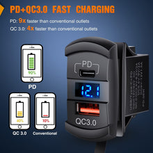 Load image into Gallery viewer, Premium Aluminum 5 Gang Switch Box for Cars &amp; Boats - Waterproof USB Charger