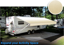 Load image into Gallery viewer, Stylish 14' Replacement RV Awning Fabric - Camel Fade with Tool Included