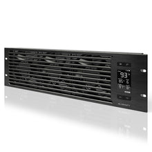 Load image into Gallery viewer, Professional Grade 3U Fan Panel - High Airflow Cooling for Audio/Video Racks