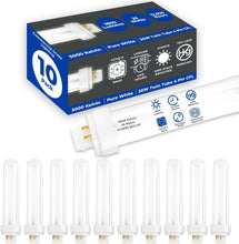 Load image into Gallery viewer, Energy-Efficient 10-Pack 26W CFLs – Ideal for Can Lighting with G24Q-3 Base