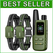 Load image into Gallery viewer, Rechargeable Dog Training Collar with Remote - 4 Modes, 4200FT Range, Safe Shock