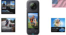 Load image into Gallery viewer, Compact 8K 360 Camera with Gorilla Glass Touchscreen &amp; AI Editing - Rugged Build