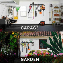 Load image into Gallery viewer, Rust-Resistant Wall Mount Organizer - 48-Inch Carbon Steel with 450 lbs Capacity