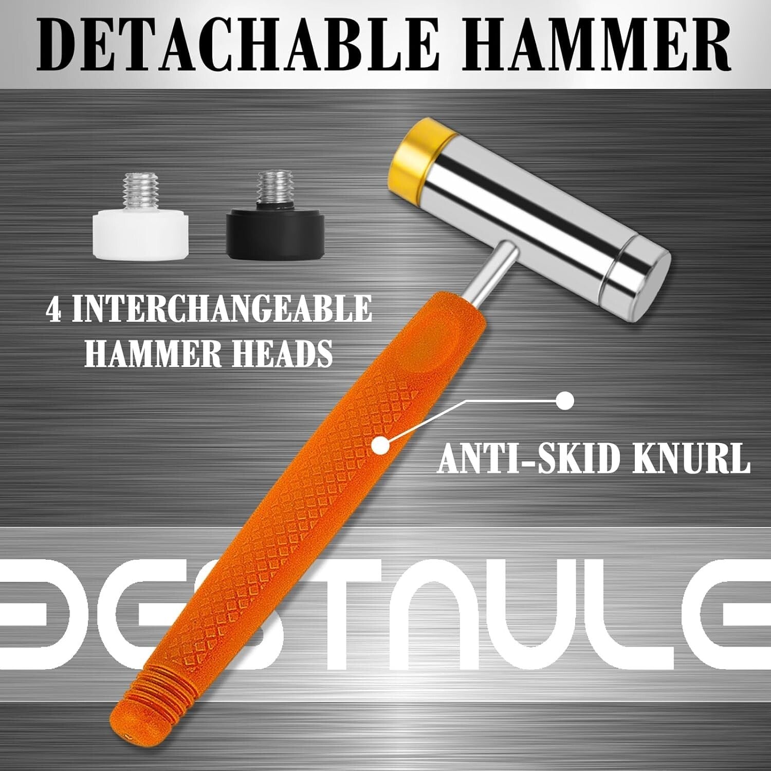 Professional Roll Pin Punch Set with Durable Hammer & Scratch-Resistant Block