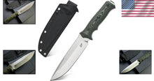 Load image into Gallery viewer, Ergonomic Two-Tone G10 Fixed Blade Knife for Camping &amp; Outdoor Adventures