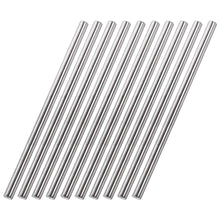 Load image into Gallery viewer, Versatile 304 Stainless Steel Round Rods - 8mm Diameter, 300mm Length, 10pcs
