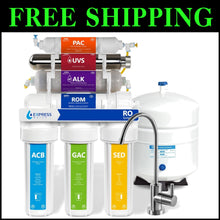Load image into Gallery viewer, Compact RO Water Filtration System with UV &amp; Alkaline Technology - 4 Gallon Tank