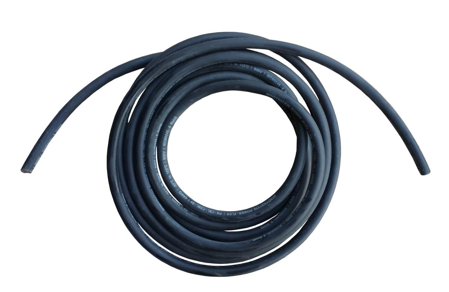 40 Ft Premium 2 Gauge Copper Welding Power Cable – Black Red Insulated Wire