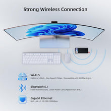 Load image into Gallery viewer, Compact Fanless Mini PC Stick Pro - 4K Dual Display, WiFi 5, Ideal for Office