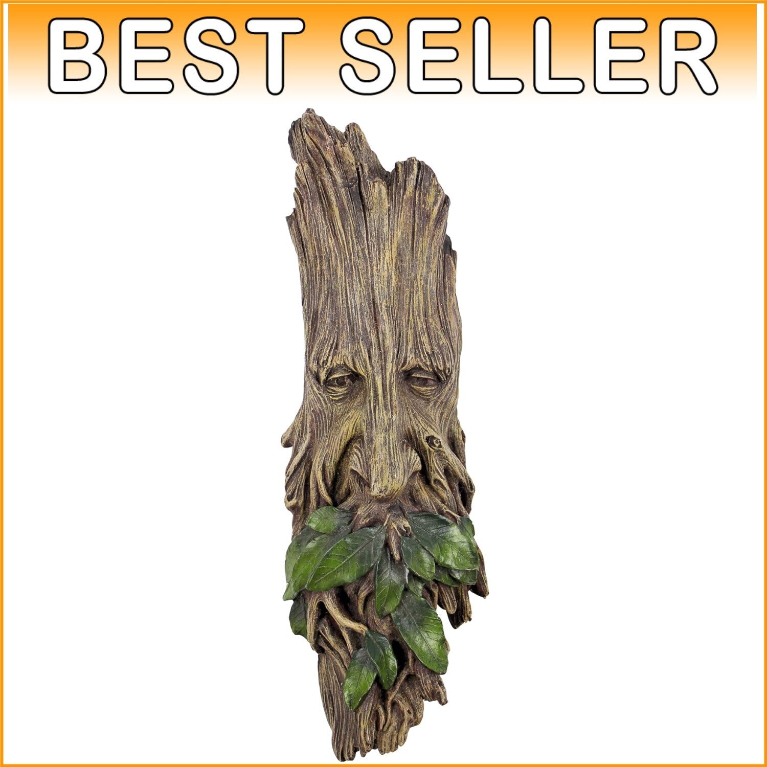 Whispering Wilhelm Tree Ent Wall Mount Plaque - Hand-Painted Home Decor