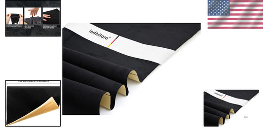 Self-Adhesive Microfiber Suede Wrap - Liightweight & UV-Resistant for Vehicles