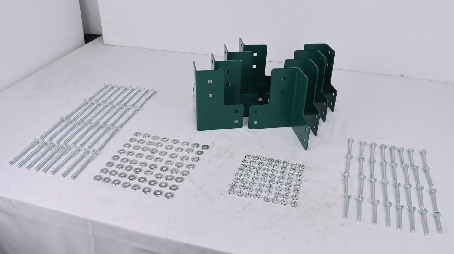 Sturdy 8 PCS Workbench Support Brackets - Easy Install for Custom Woodworking