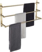 Load image into Gallery viewer, Rustproof Stainless Steel Ladder Towel Bar – Elegant 3-Tier Wall-Mounted Design