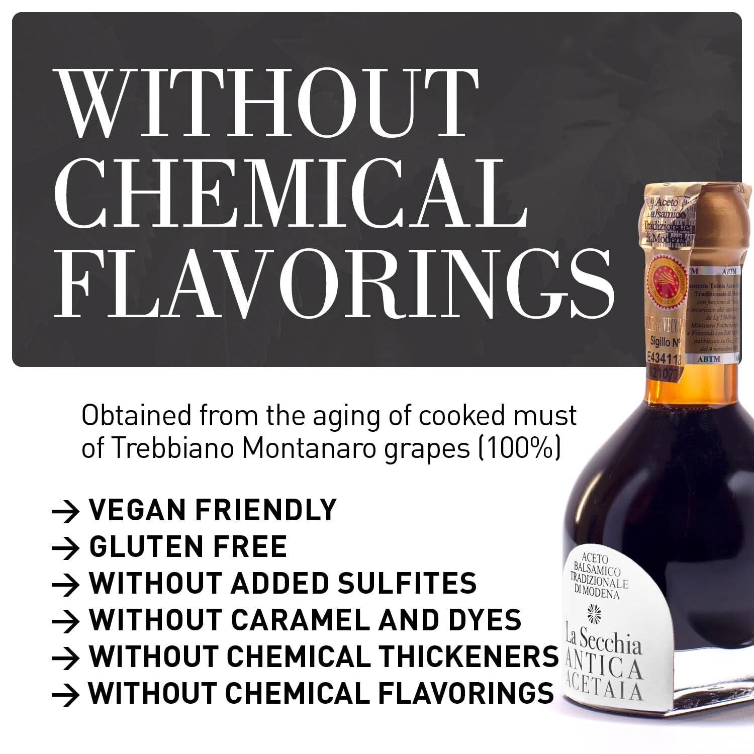 Limited Edition 60-Year Aged Balsamic Vinegar from Modena with Collector's Spout