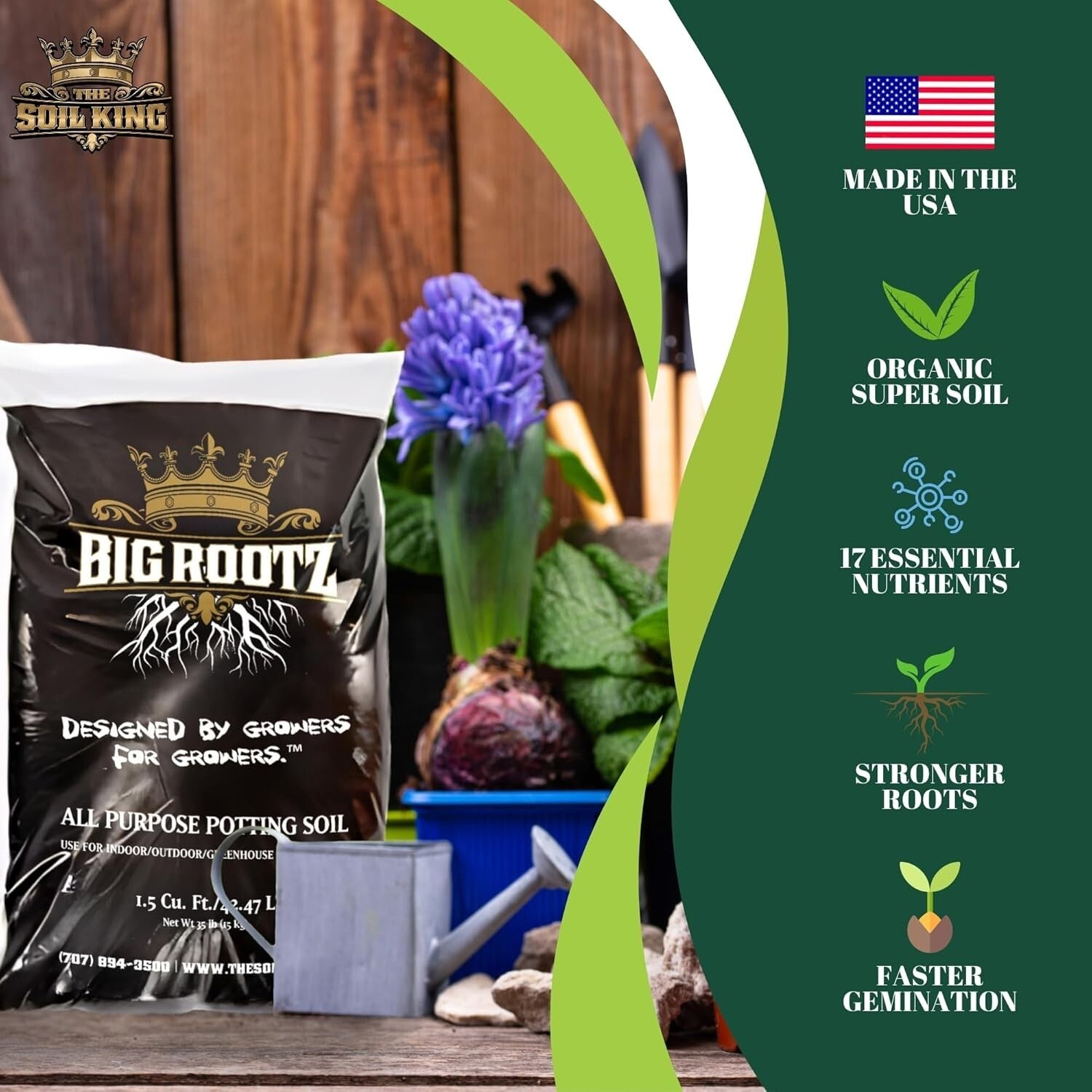 All-Purpose Organic Soil - pH Adjusted for Maximum Nutrient Uptake, 40 lb