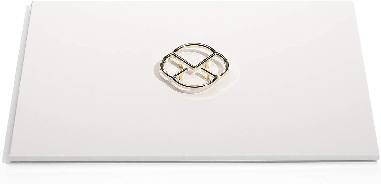 Durable Faux Leather Jewelry Tray - Perfect for Rings, Necklaces & Earrings