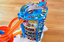 Load image into Gallery viewer, Super Ultimate Garage Toy Car Track Set – 3+ ft Tall Playset &amp; 4 Cars Included