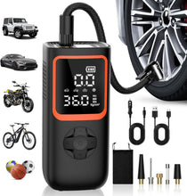 Load image into Gallery viewer, Multi-functional Tire Pump - Cordless Air Compressor with Emergency USB Ports