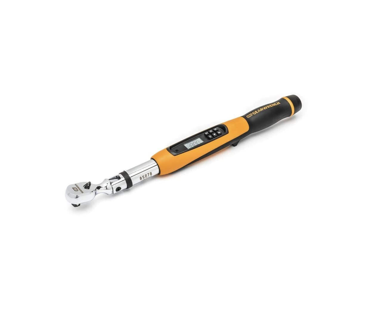 Electronic Torque Wrench with Angle - Flex Head, 3/8", for Accurate Measurements