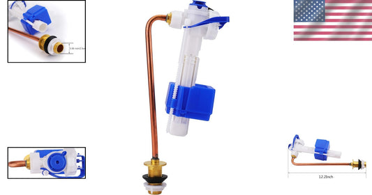 Eco-Friendly Silent Fill Valve Assembly - Compatible with Multiple Toilet Models