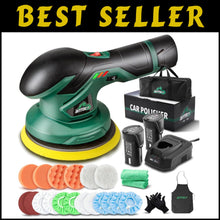 Load image into Gallery viewer, Lightweight 12V Cordless Buffer - 6 Variable Speeds for Ultimate Car Detailing