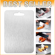 Load image into Gallery viewer, Premium 100% Pure Titanium Cutting Board - 18x12" Hygienic Kitchen Essential