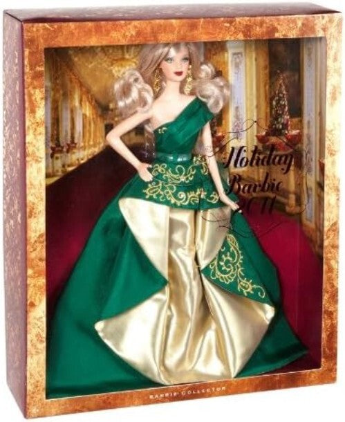 Emerald Gown Holiday Doll 2011 - Stunning Collectable for Beauty Enthusiasts
