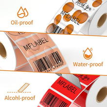 Load image into Gallery viewer, 12 Rolls of Fade-Proof Thermal Labels for Shipping - 2.25'' x 1.25'' Rectangular