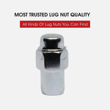 Load image into Gallery viewer, Set of 20 Cragar Style Chrome Lug Nuts - 1/2"-20 Thread Size for Secure Fit