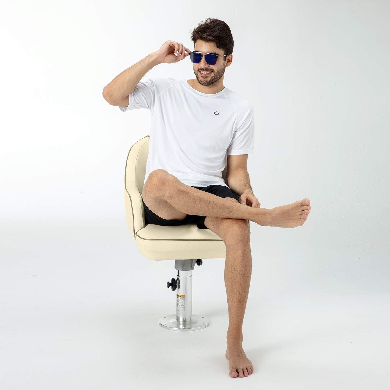 Heavy-Duty Marine Bucket Seat - Perfect for Pontoon and Boat Enthusiasts