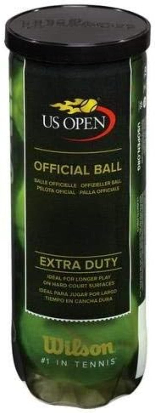 Durable 24 Can Case of U.S. Open Tennis Balls - Optimal Hard Court Performance