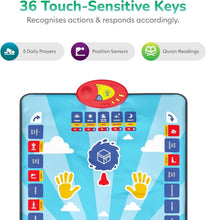 Load image into Gallery viewer, Engaging Kids Salah Prayer Mat with Touch Keys &amp; Audio Guide for Ages 3-8