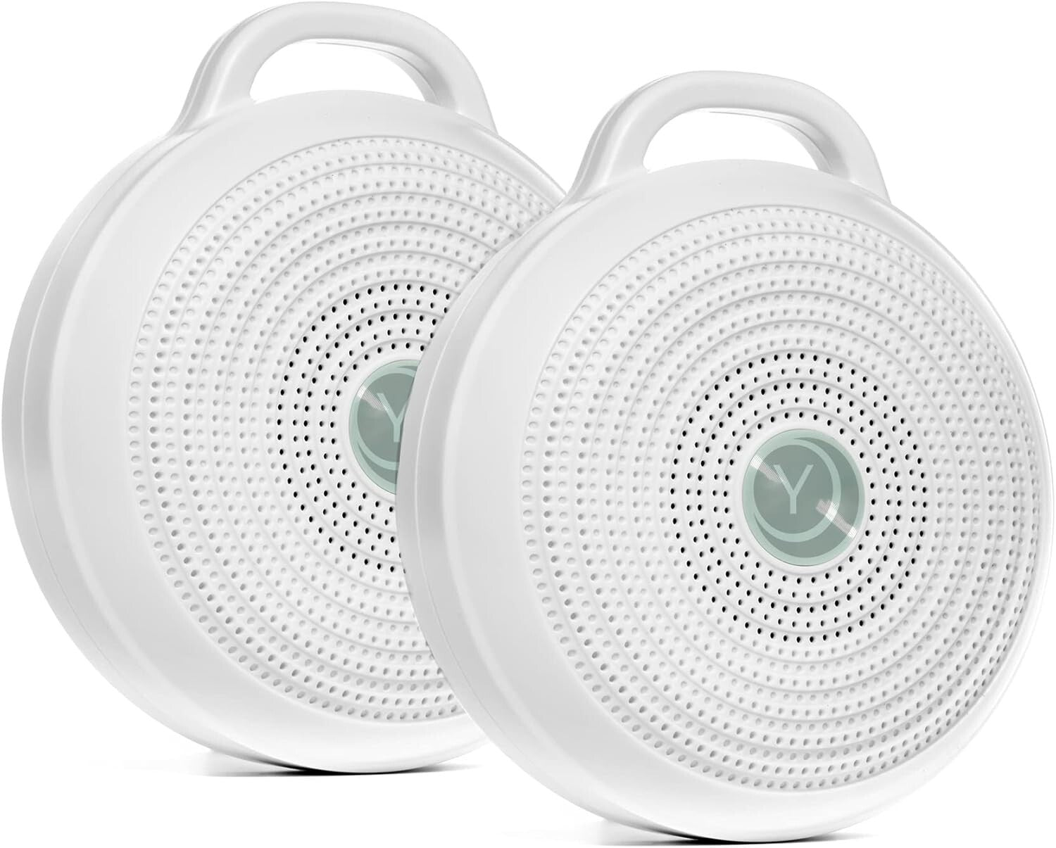Rechargeable White Noise Machine Duo: 3 Sounds, Volume Control, Travel Essential