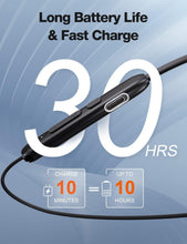 Load image into Gallery viewer, 30-Hour Battery Wireless Earbuds - Fast Charging &amp; In-Ear Comfort for Sports