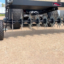 Load image into Gallery viewer, Premium 40" Tow-Behind Spike Aerator - 3-D Tines for Maximum Soil Penetration