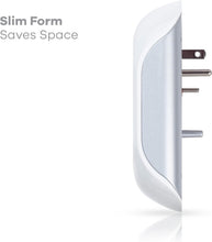 Load image into Gallery viewer, Compact Surge Protector with 4 AC Outlets &amp; 2 USB Ports - EMI/RFI Filtration