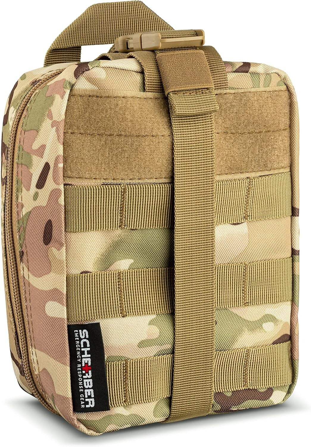 Complete Tactical IFAK Kit - Fully Stocked MOLLE Pouch for Emergency Wound Care