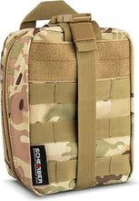 Load image into Gallery viewer, Complete Tactical IFAK Kit - Fully Stocked MOLLE Pouch for Emergency Wound Care