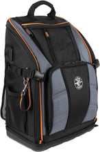 Load image into Gallery viewer, Tradesman Pro Tool Backpack with Molded Bottom, 27 Pockets &amp; Headlamp Bracket