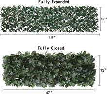 Load image into Gallery viewer, Decorative Artificial Ivy Fencing Panel: Customizable Outdoor Privacy Solution