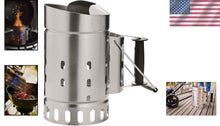 Load image into Gallery viewer, Premium Stainless Steel Charcoal Chimney for Masterful Grilling Experiences