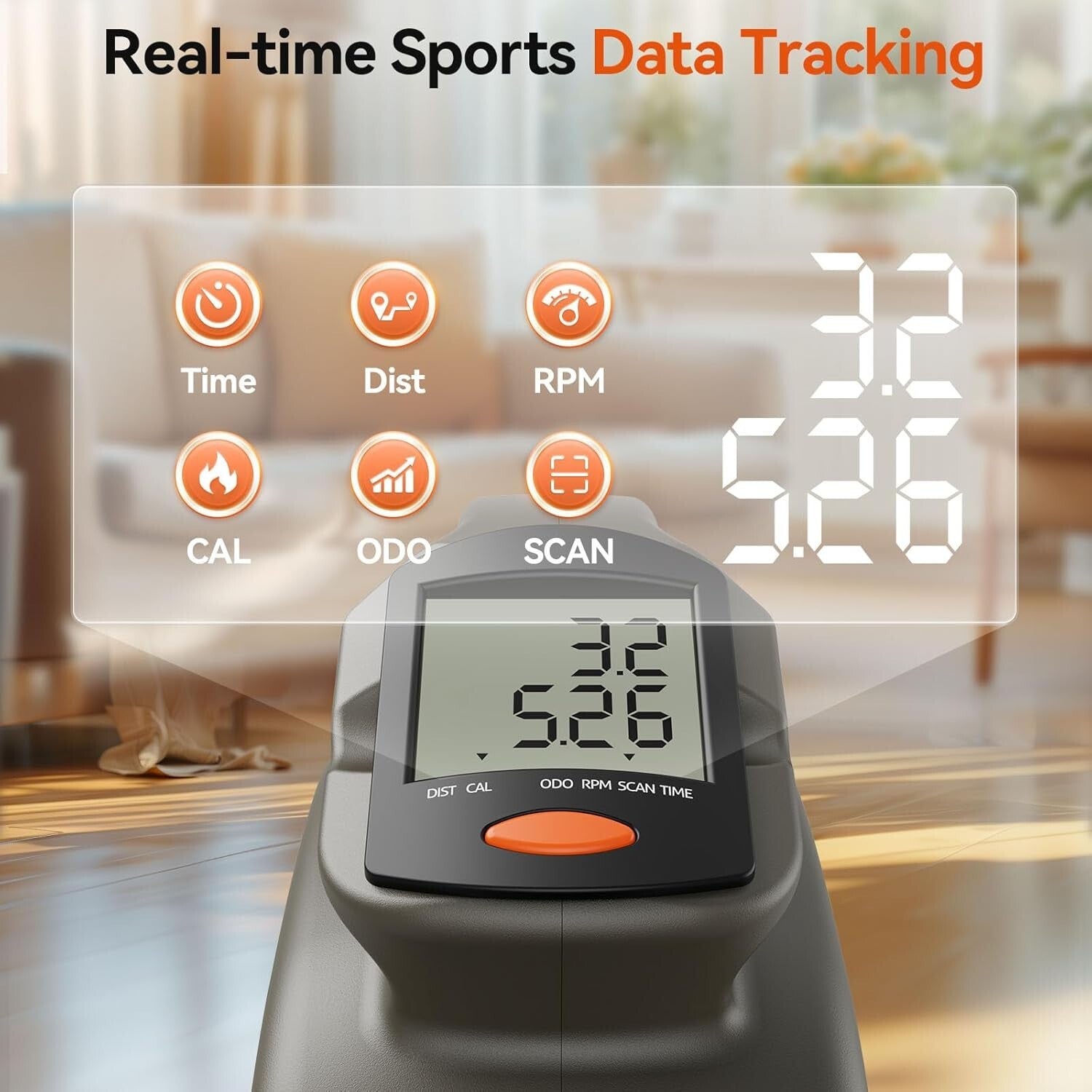 Versatile Office Bike Pedal Exerciser with Magnetic Resistance, Ideal for Rehab