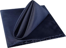 Load image into Gallery viewer, Stylish Navy Solid Cloth Napkins 50PCS - 17x17'' for Weddings &amp; Celebrations