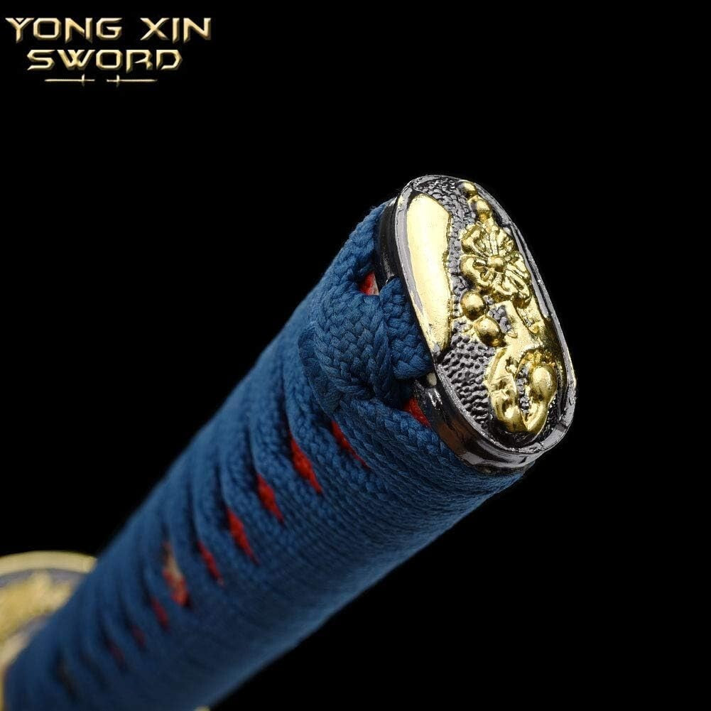 Authentic Japanese Katana - Clay Tempered, 1.4kg, Includes Scabbard, Sharp Edge